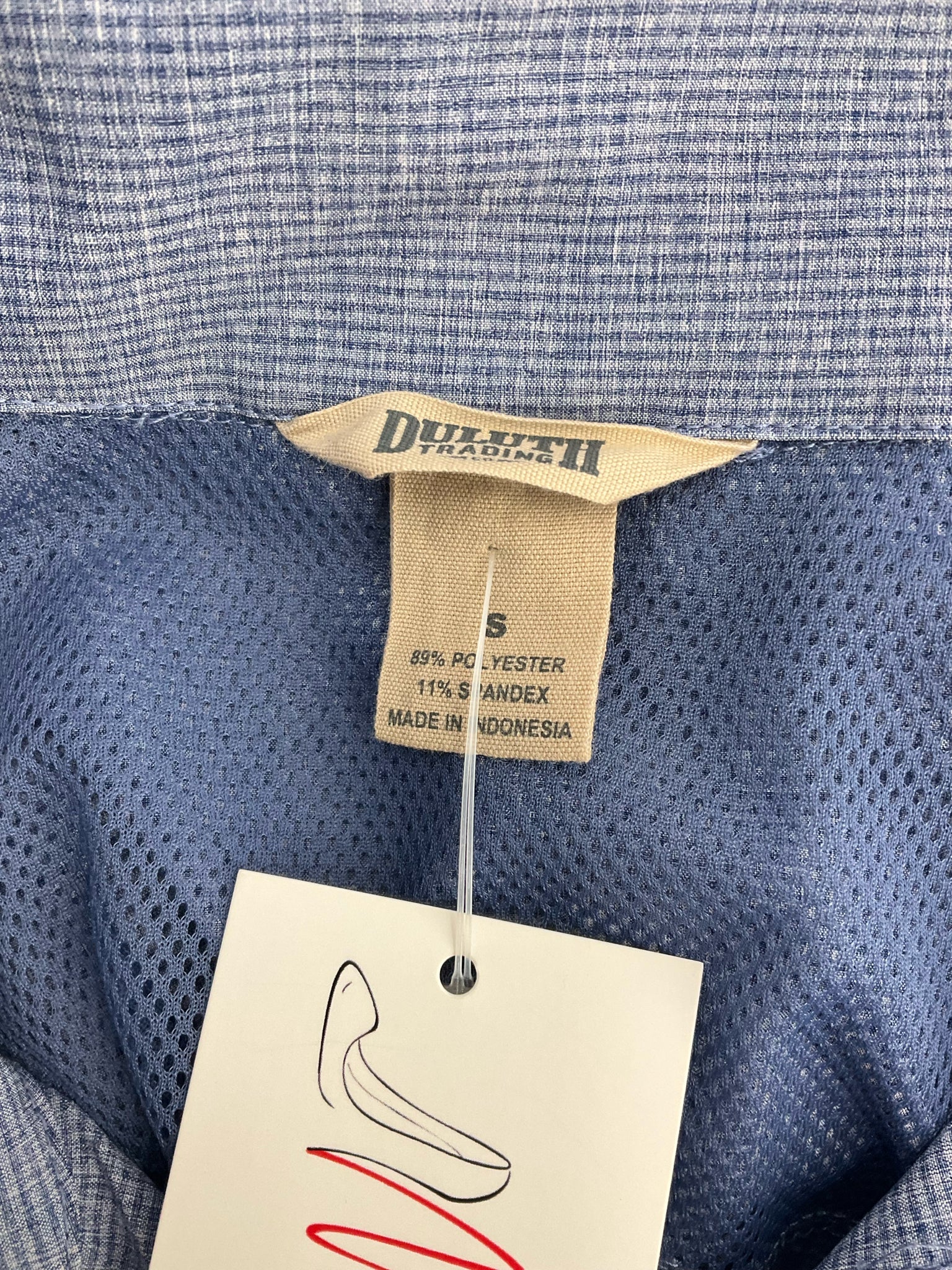 Deluth Blue/White Stripe Pre-Owned Ladies Jacket - Size Small