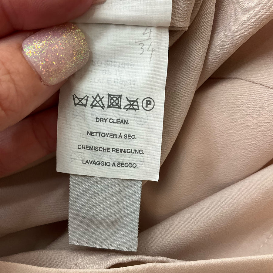 J Crew Blush Solid Pre-Owned Ladies Dress - Size 4