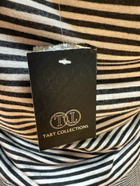 Tart Gray/White Stripe Pre-Owned Ladies New With Tags Dress - Size XS