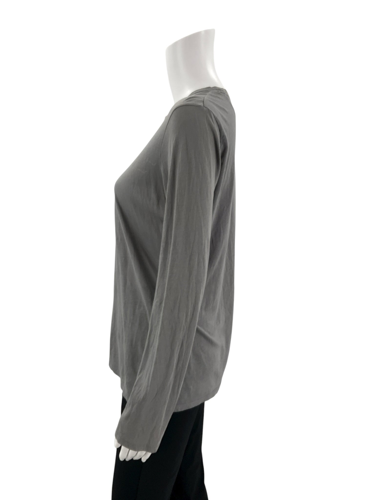 VSX Gray Solid Pre-Owned Ladies Top -  Size Large