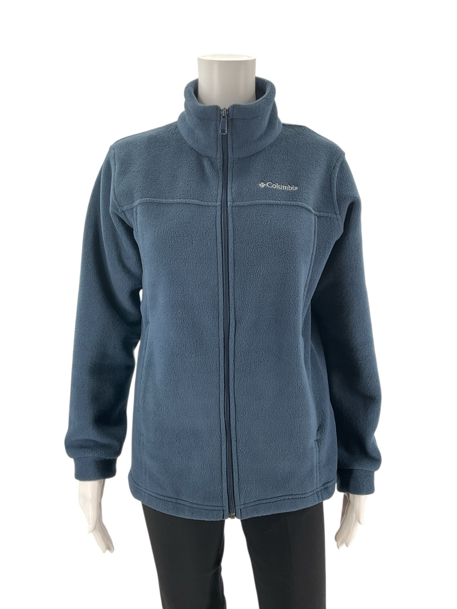Columbia Navy Fleece Pre-Owned Ladies Jacket - Size XS/S