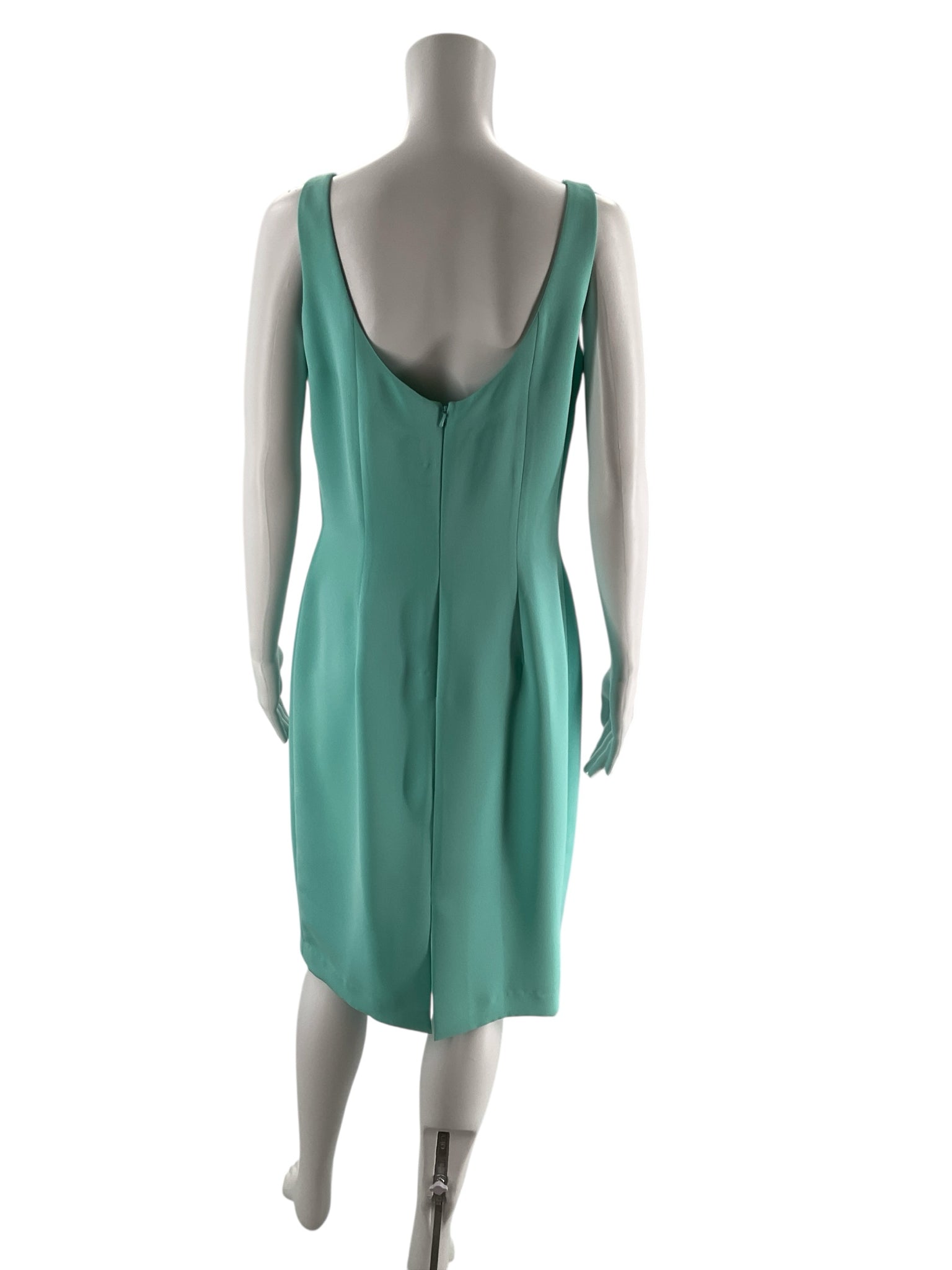 Marie St. Claire Aqua Pre-Owned Ladies Dress - Size 10