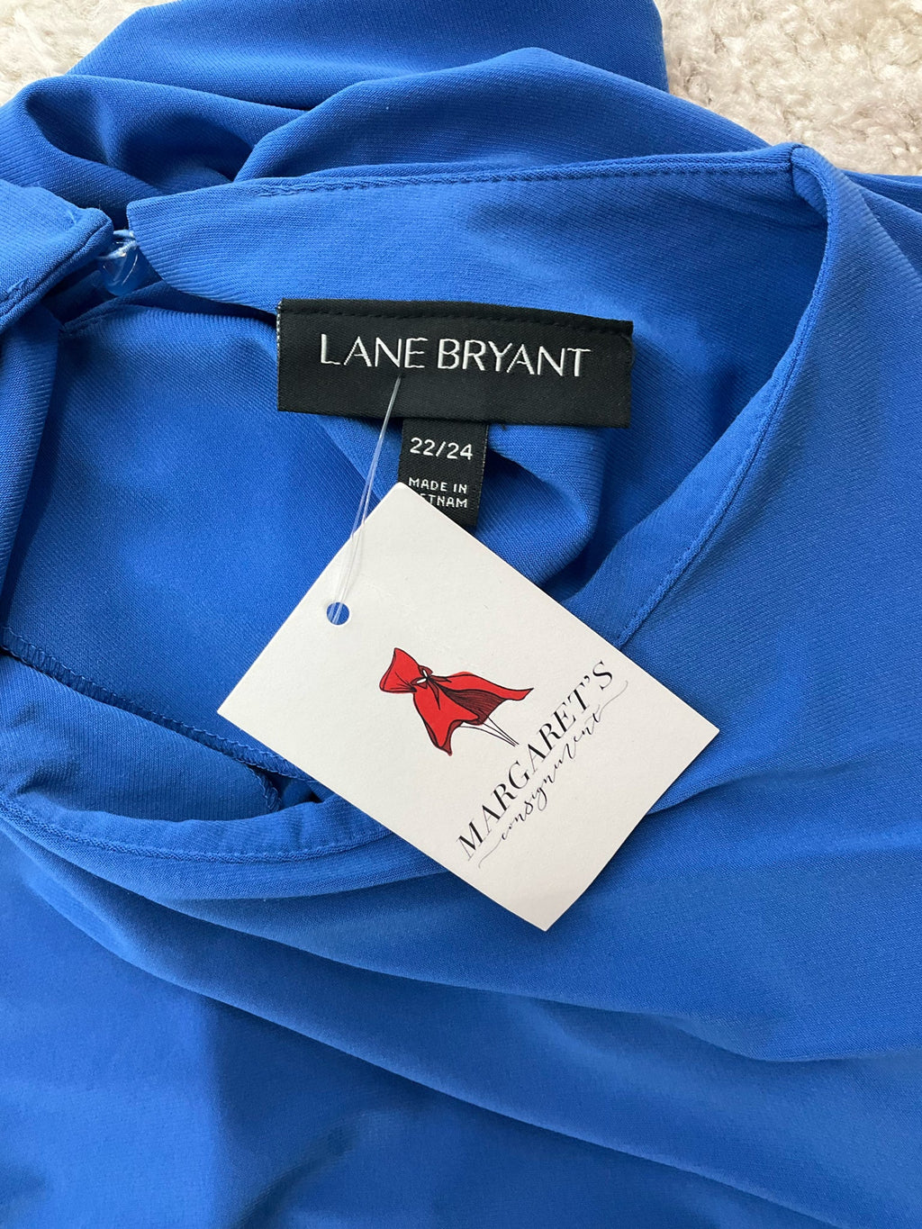 Lane Bryant Royal Blue Pre-Owned Ladies Dress - Size 22/24