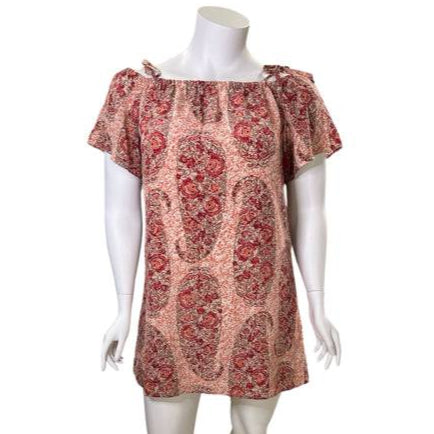 Madewell Cream/Multi Ladies Pre-Owned Dress - Size XL - Margaret’s Fine Consignment