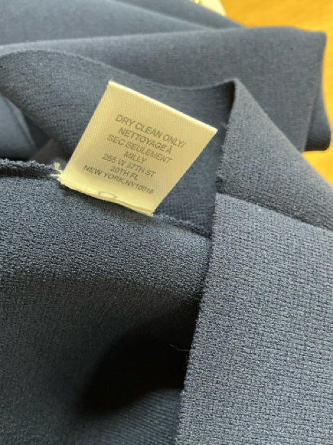 Milly Navy Solid Pre-Owned Ladies Dress - Size Small