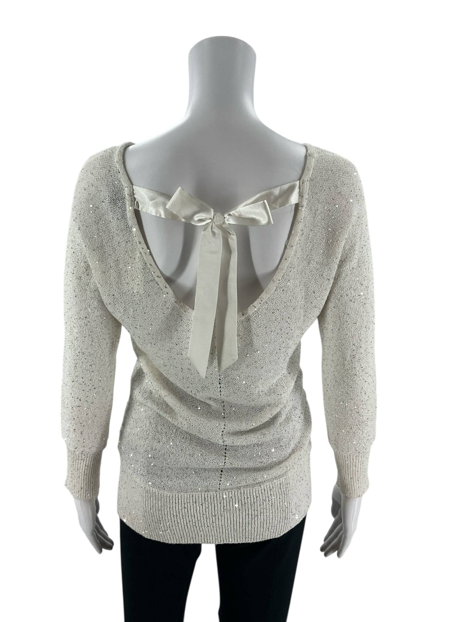 WHBL White Top - Size XS - Margaret’s Fine Consignment