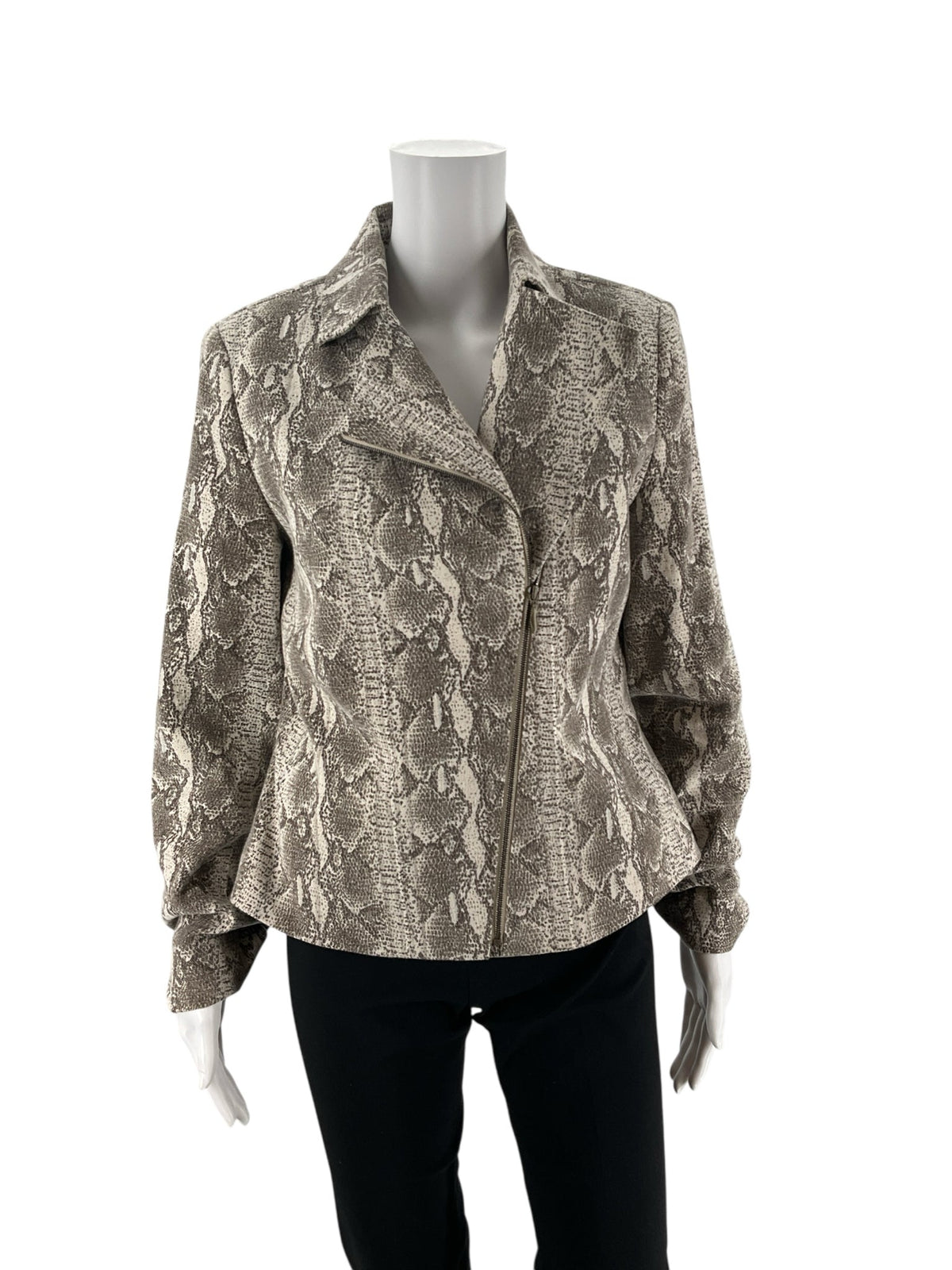 Doncaster Cream/Tan Pre-Owned Ladies Blazer - Size 10