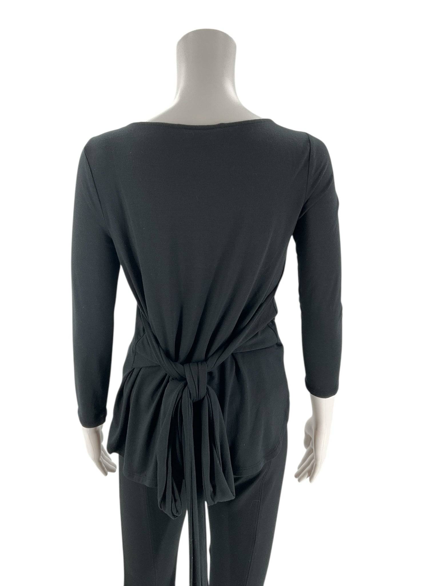 Banana Republic Black Solid Top - Size XS - Margaret’s Fine Consignment
