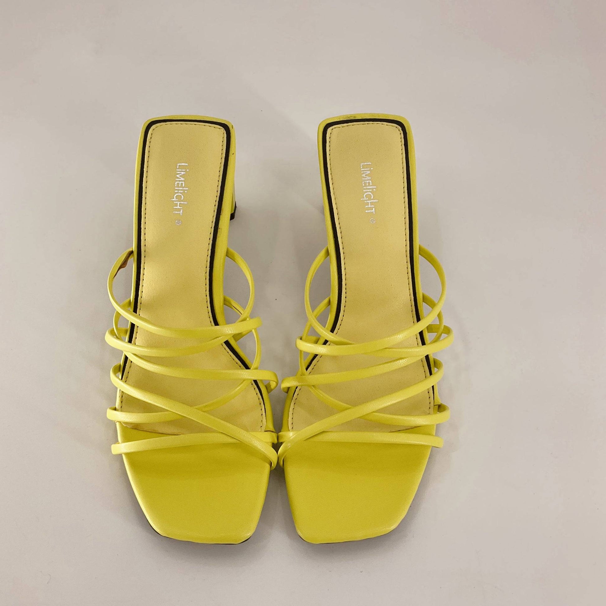 Lime Light Sandals Size 8 - Margaret’s Fine Consignment