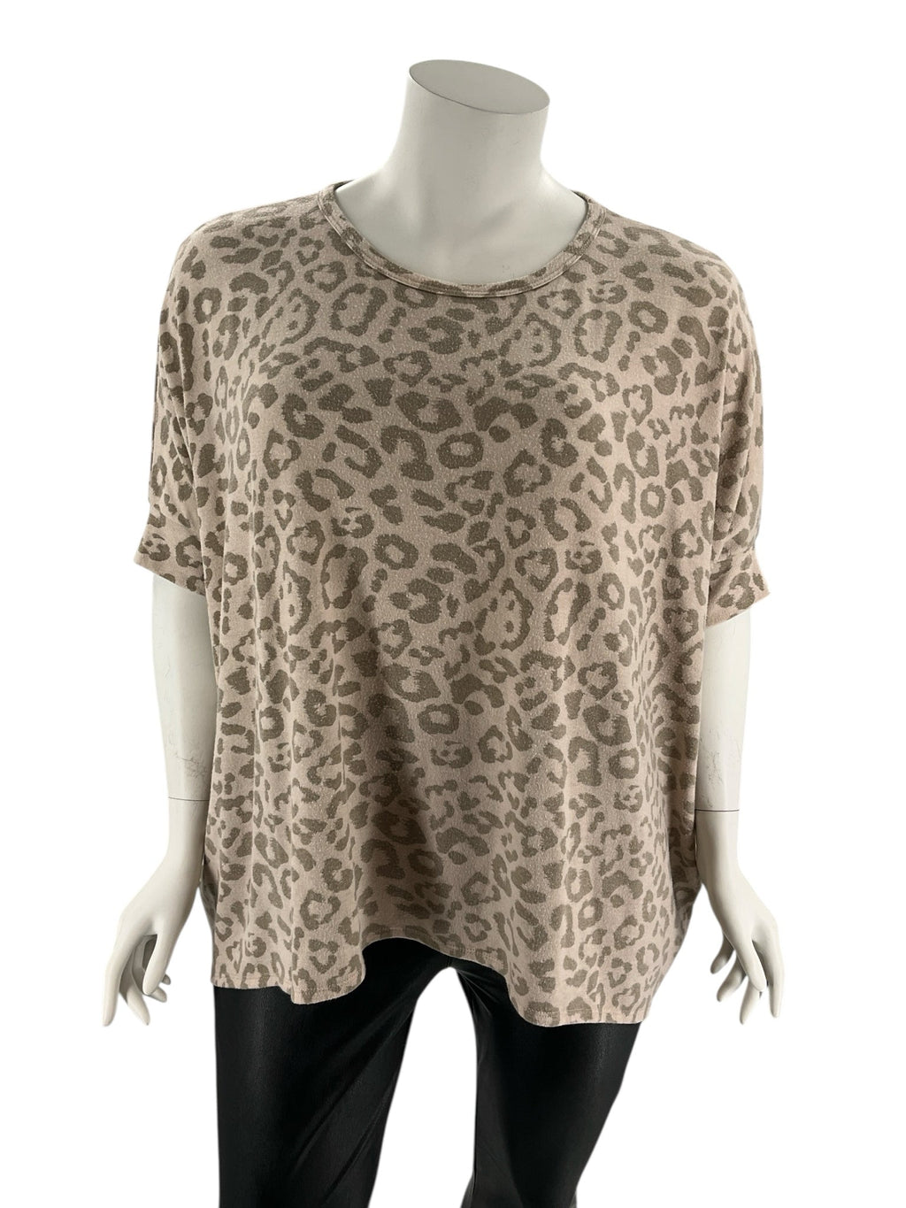 Andree Tan Animal Pre-Owned Ladies Casual Top -  Size 2X