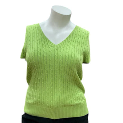 Jeanne Pierre Green Pre-Owned Ladies Top - Size XL