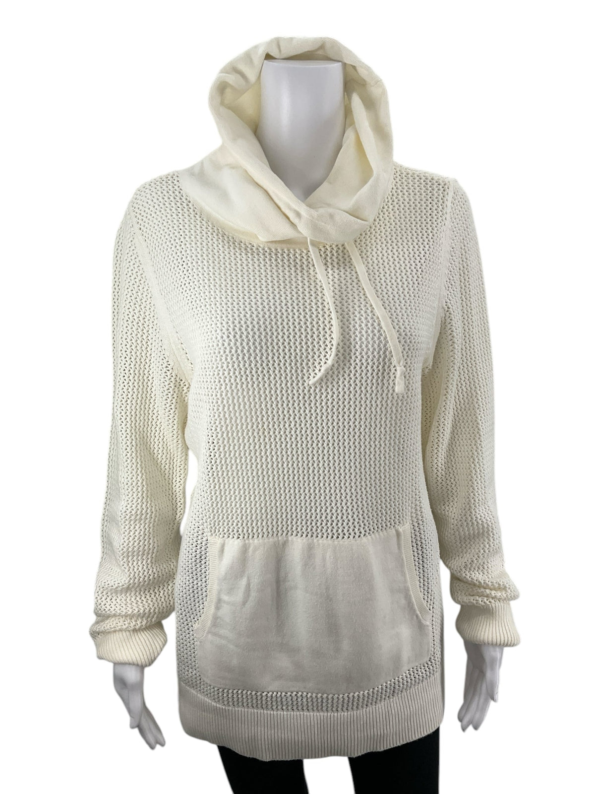 T by Talbots Cream Pre-Owned Ladies Top - Size Large