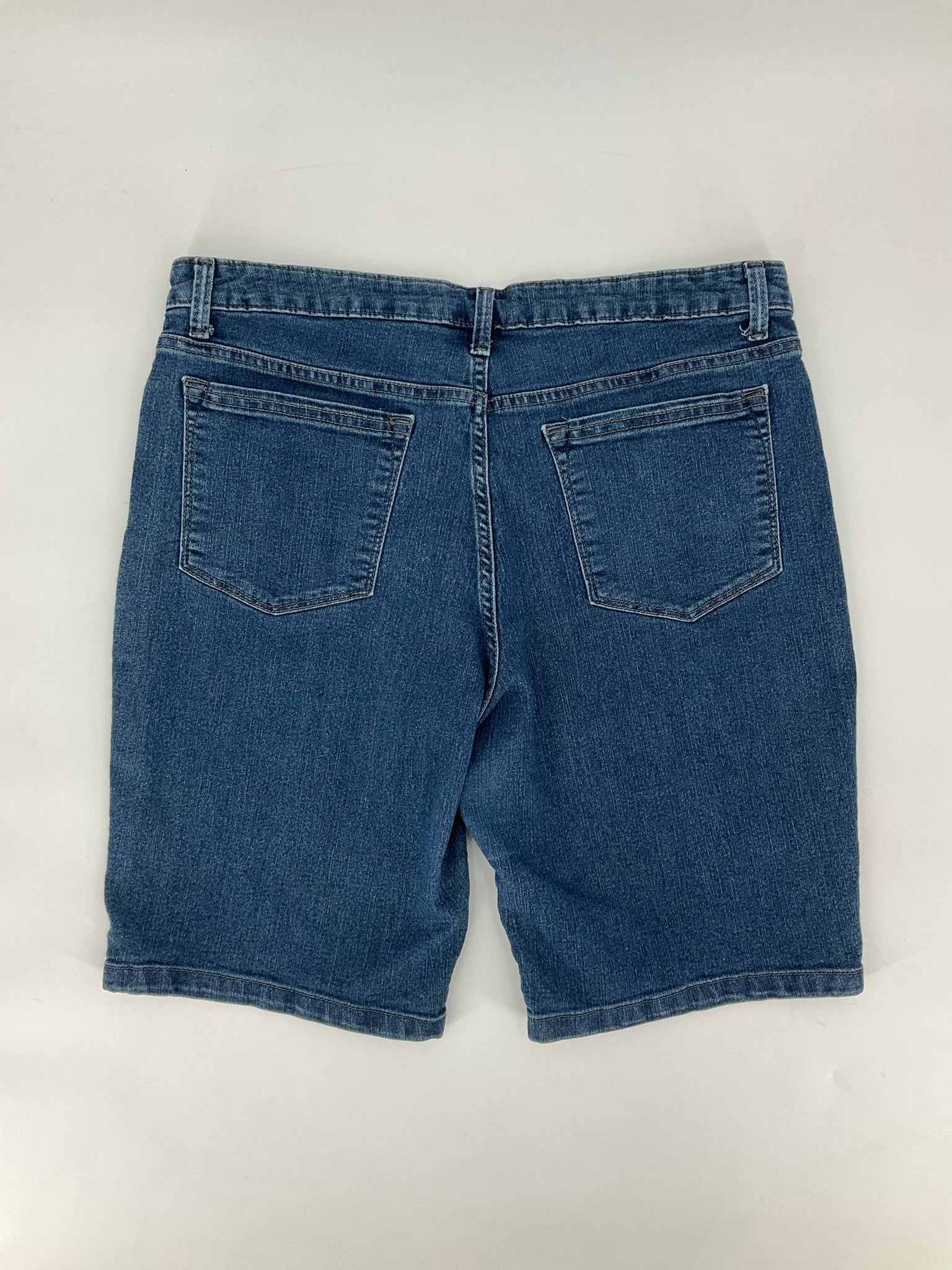 Ryders By Lee Blue Denim Pre-Owned Ladies Shorts - Size 16