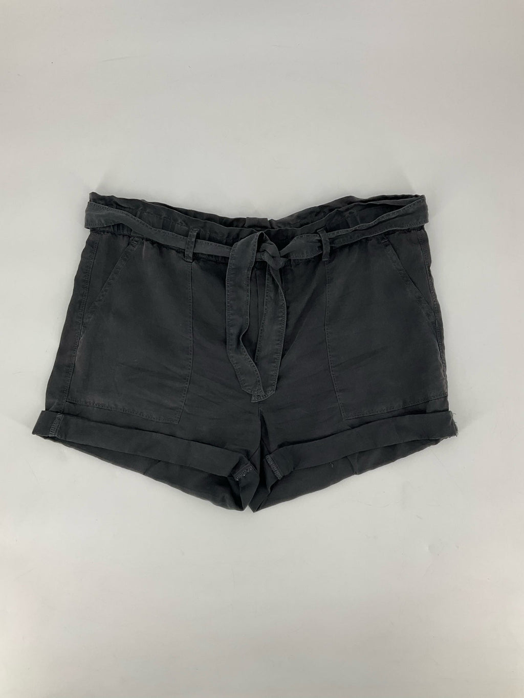 aerie Gray Solid Pre-Owned Ladies Shorts - Size Small