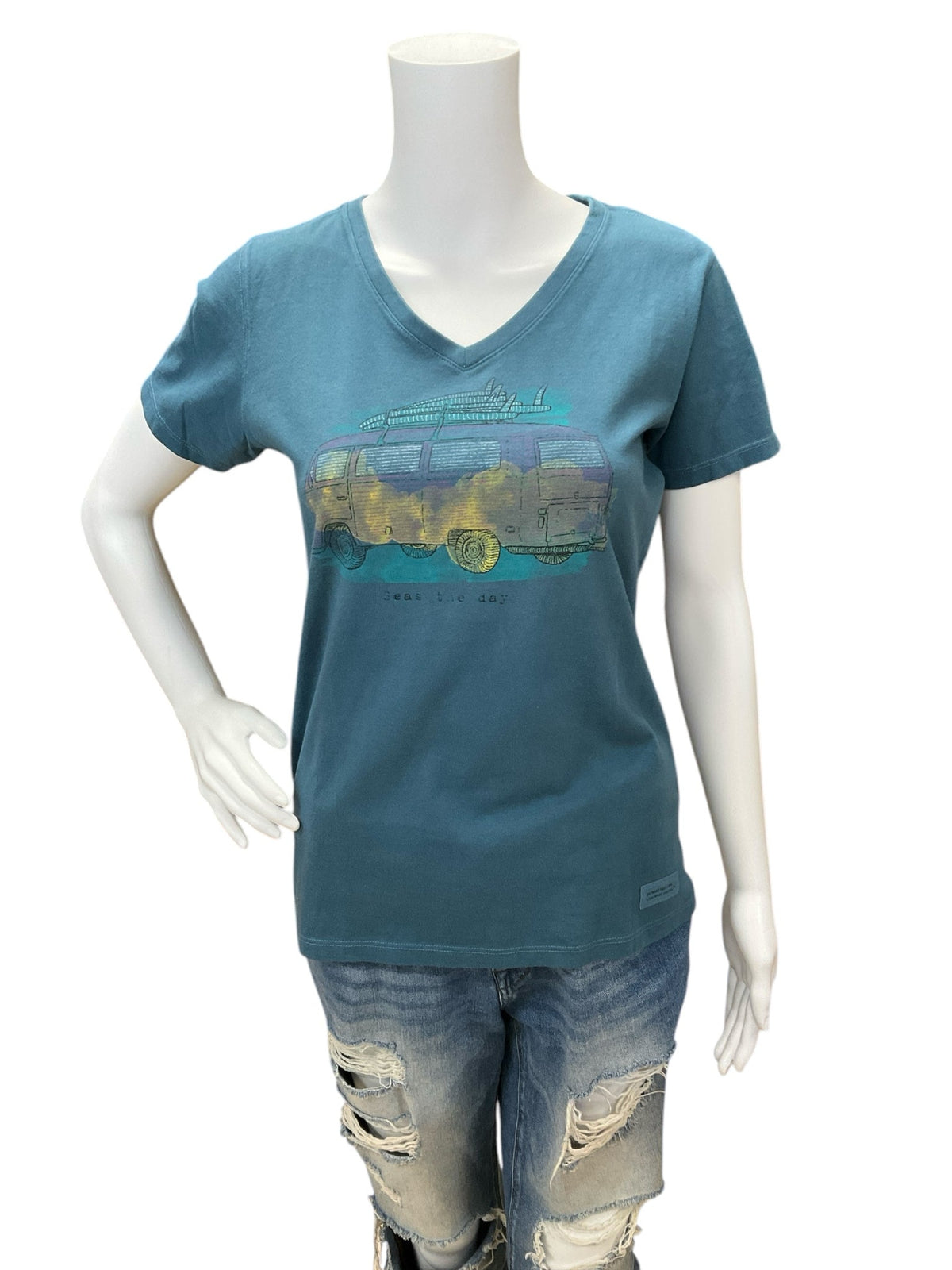 Life is Good Top Size Small - Margaret’s Fine Consignment