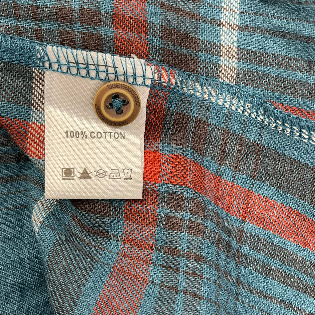 AK Rust/Teal Ladies Pre-Owned Top - Size XL - Margaret’s Fine Consignment