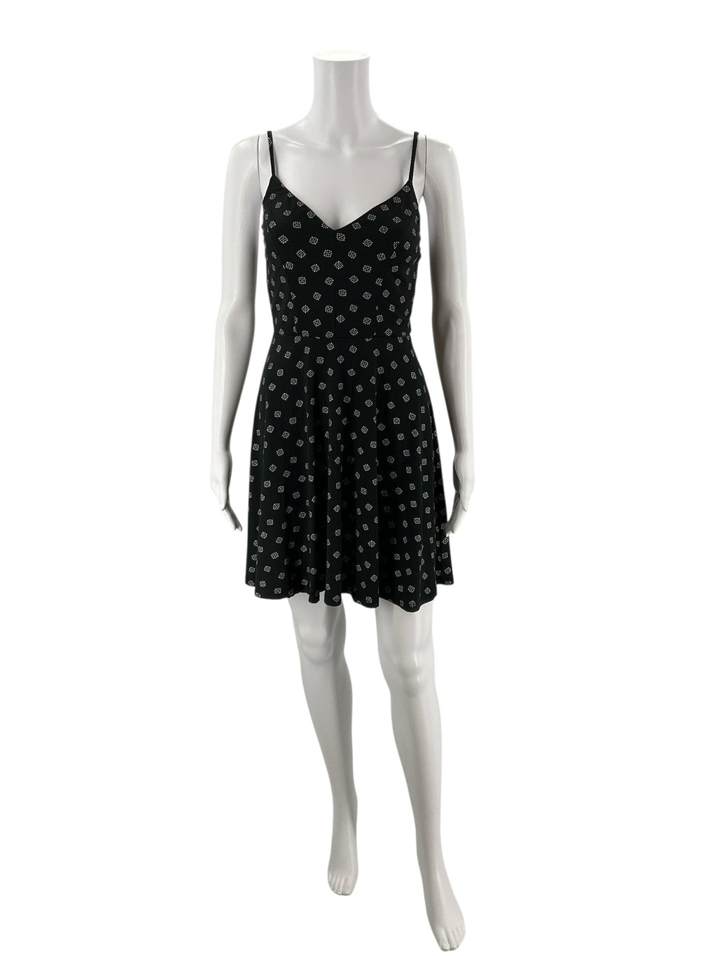 Nine Britton Black/White Print Pre-Owned Ladies Dress - Size Small