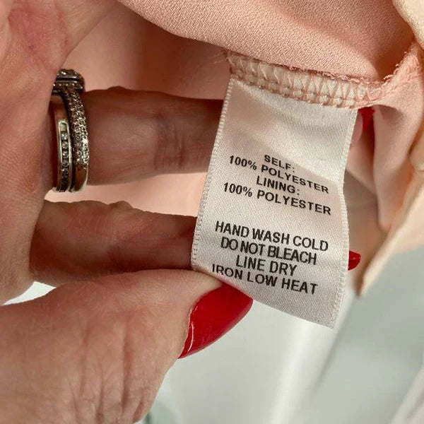 Lulus Blush Solid Pre-Owned Ladies Dress - Size Medium