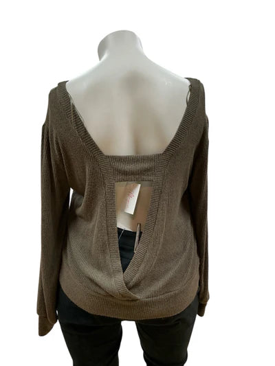 Ethereal Green Ribbed Pre-Owned Ladies Top - Size XL