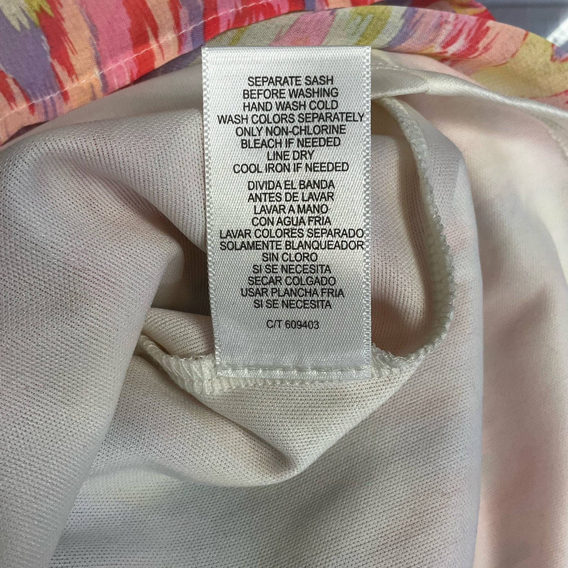 Danny & Nicole Multi-Print Pre-Owned New with Tags Ladies Dress - Size 10 - Margaret’s Fine Consignment