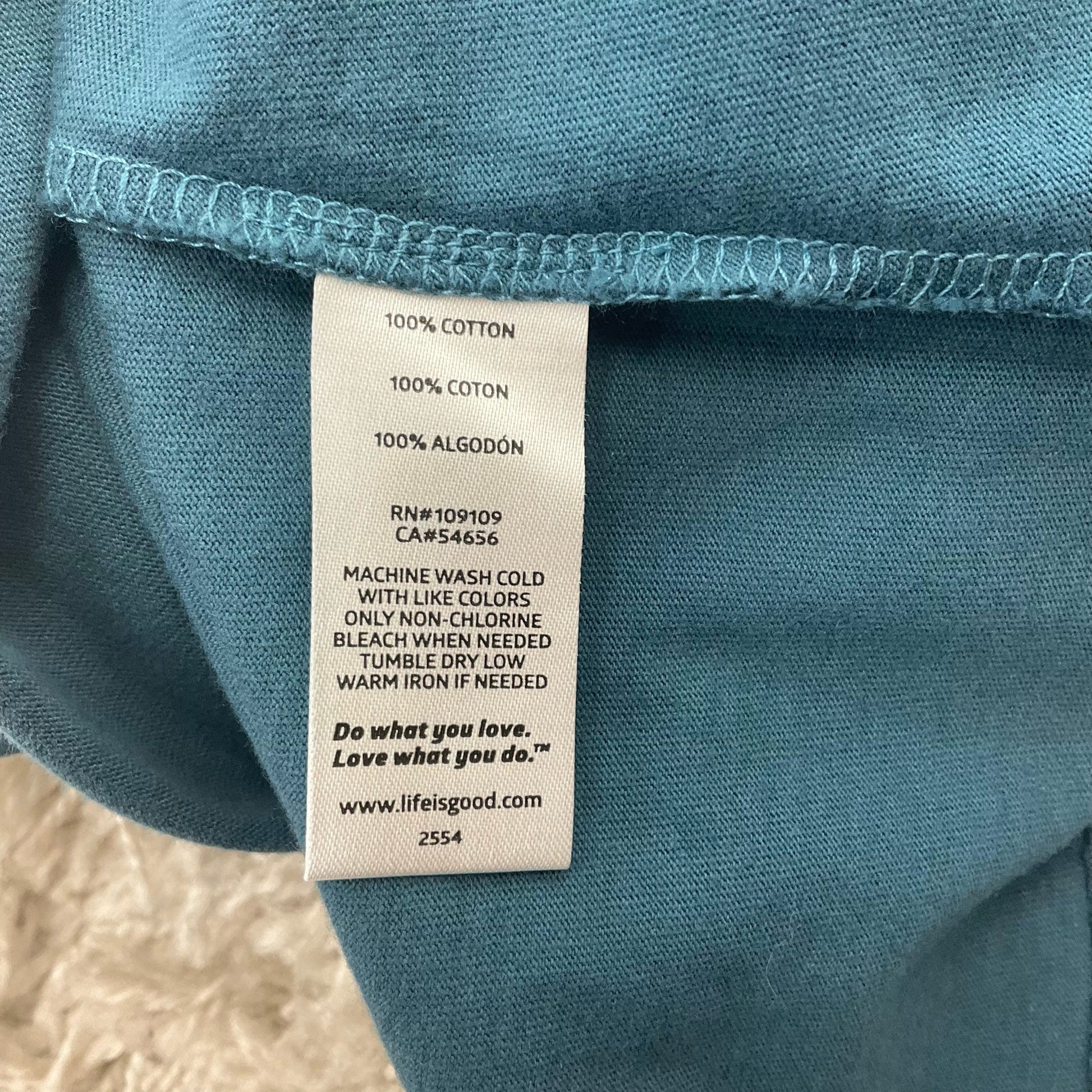 Life is Good Top Size Small - Margaret’s Fine Consignment