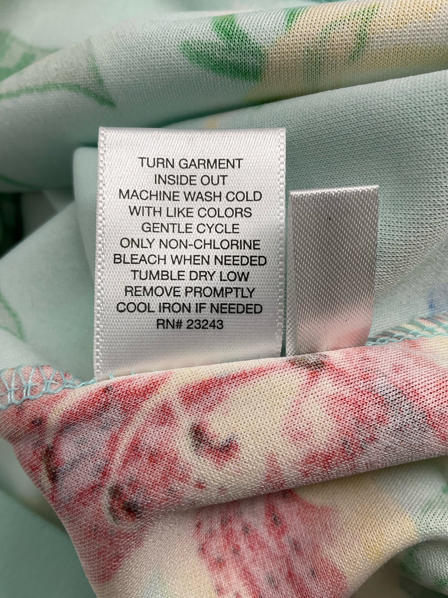 New York & Co Aqua/Red/Yellow Floral Pre-Owned Ladies Dress - Size XS