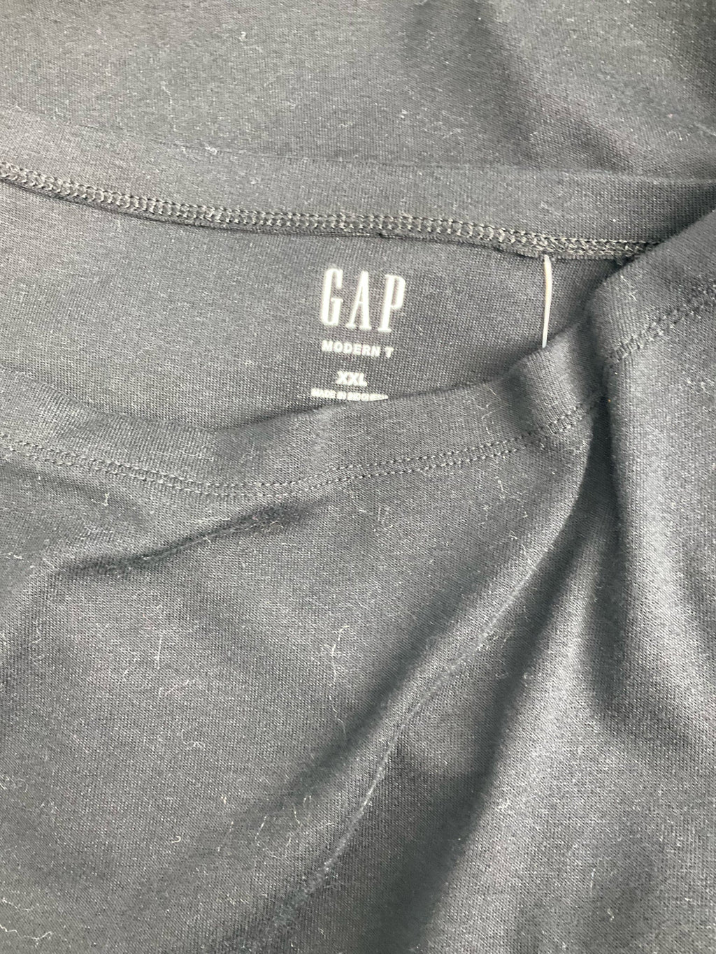 Gap Black Solid Pre-Owned Ladies Top - Size XXL