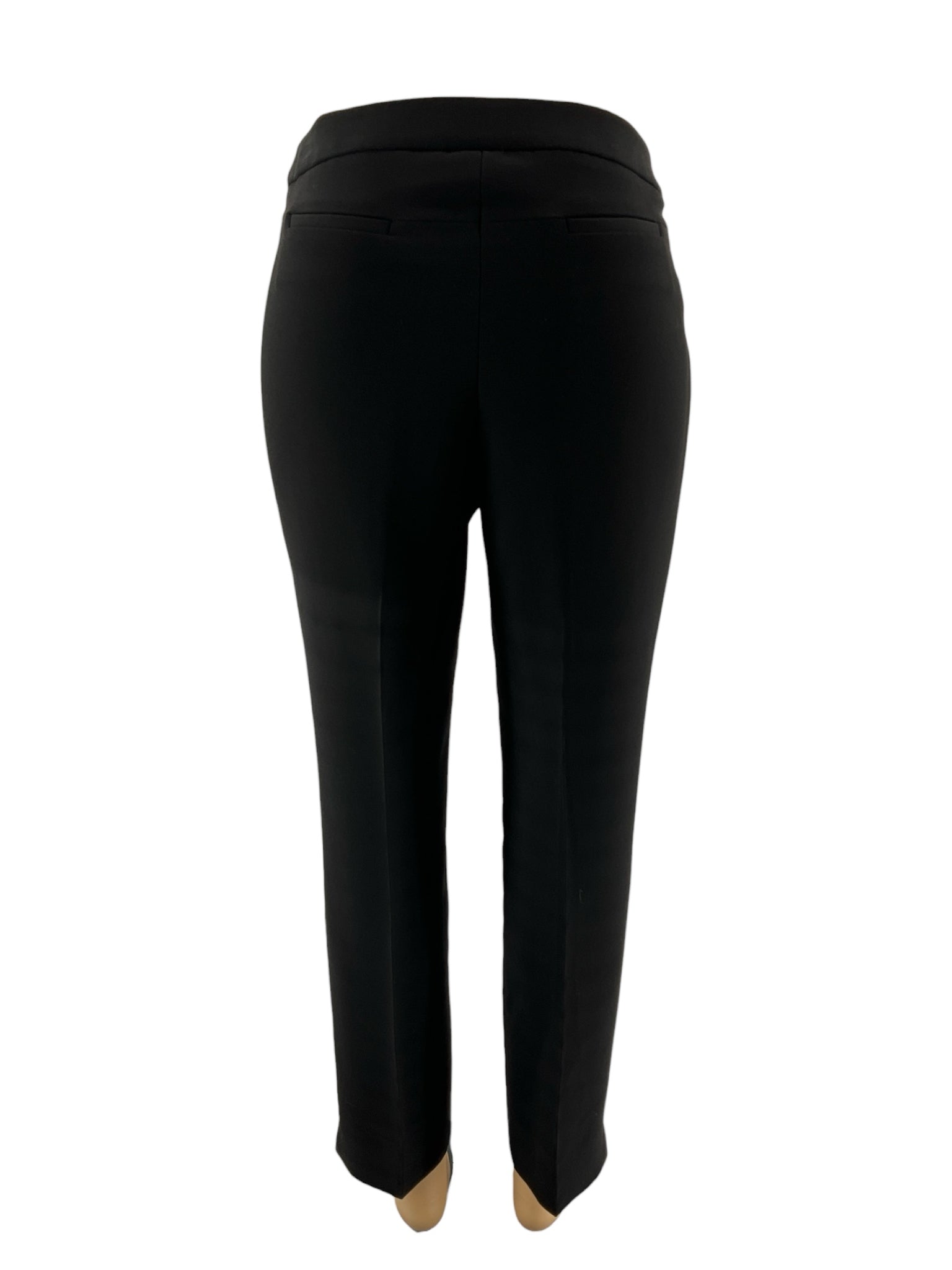 Worth - Black Solid Pre-Owned Ladies Pants - Size 8