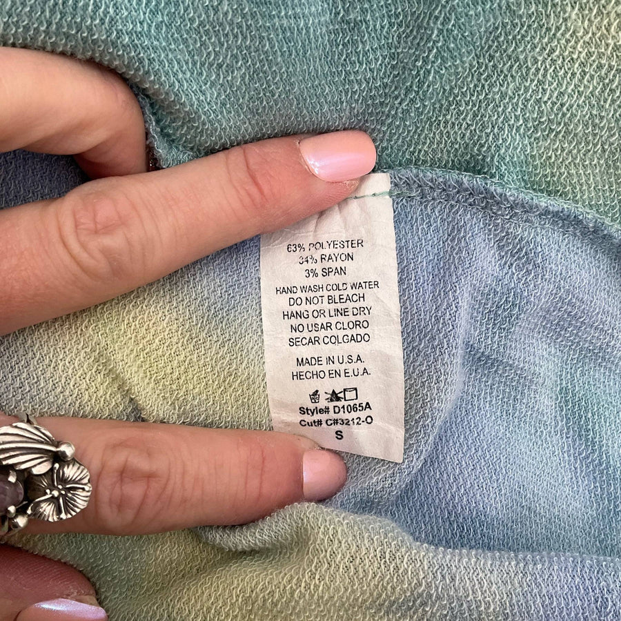 Rae Mode Blue Tie Dye Pre-Owned Ladies Dress - Size Small