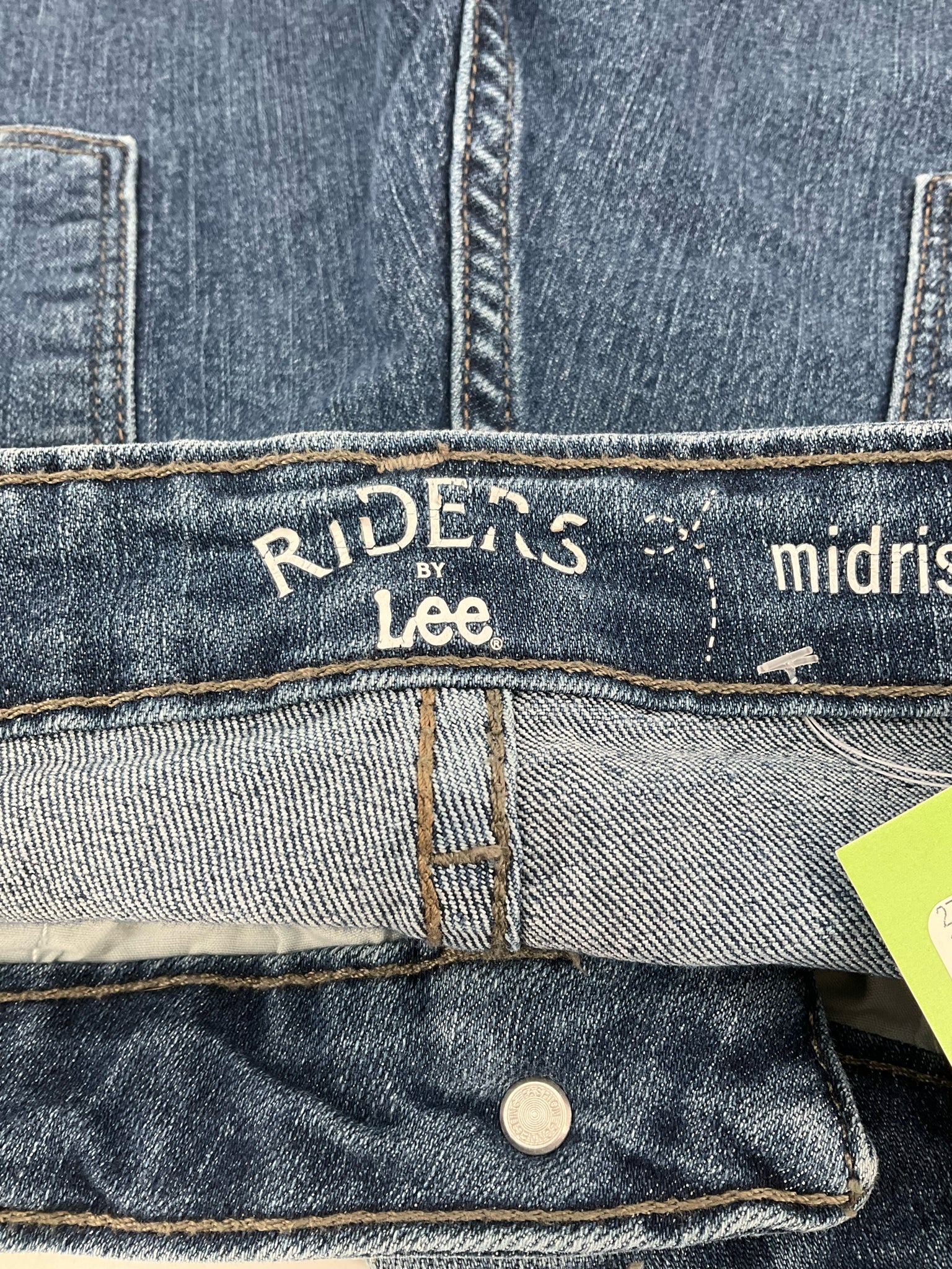 Ryders By Lee Blue Denim Pre-Owned Ladies Shorts - Size 16