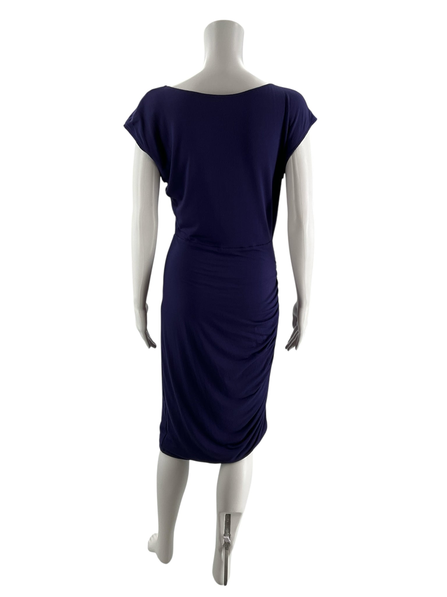 Prana Purple Solid Pre-Owned Ladies Dress - Size Medium