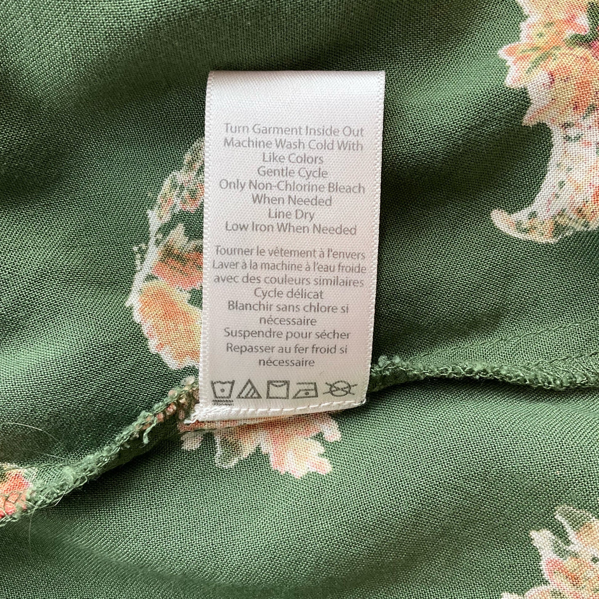 Coldwater Creek Green/Orange Pumpkins Pre-Owned Ladies Tops - Size 1X