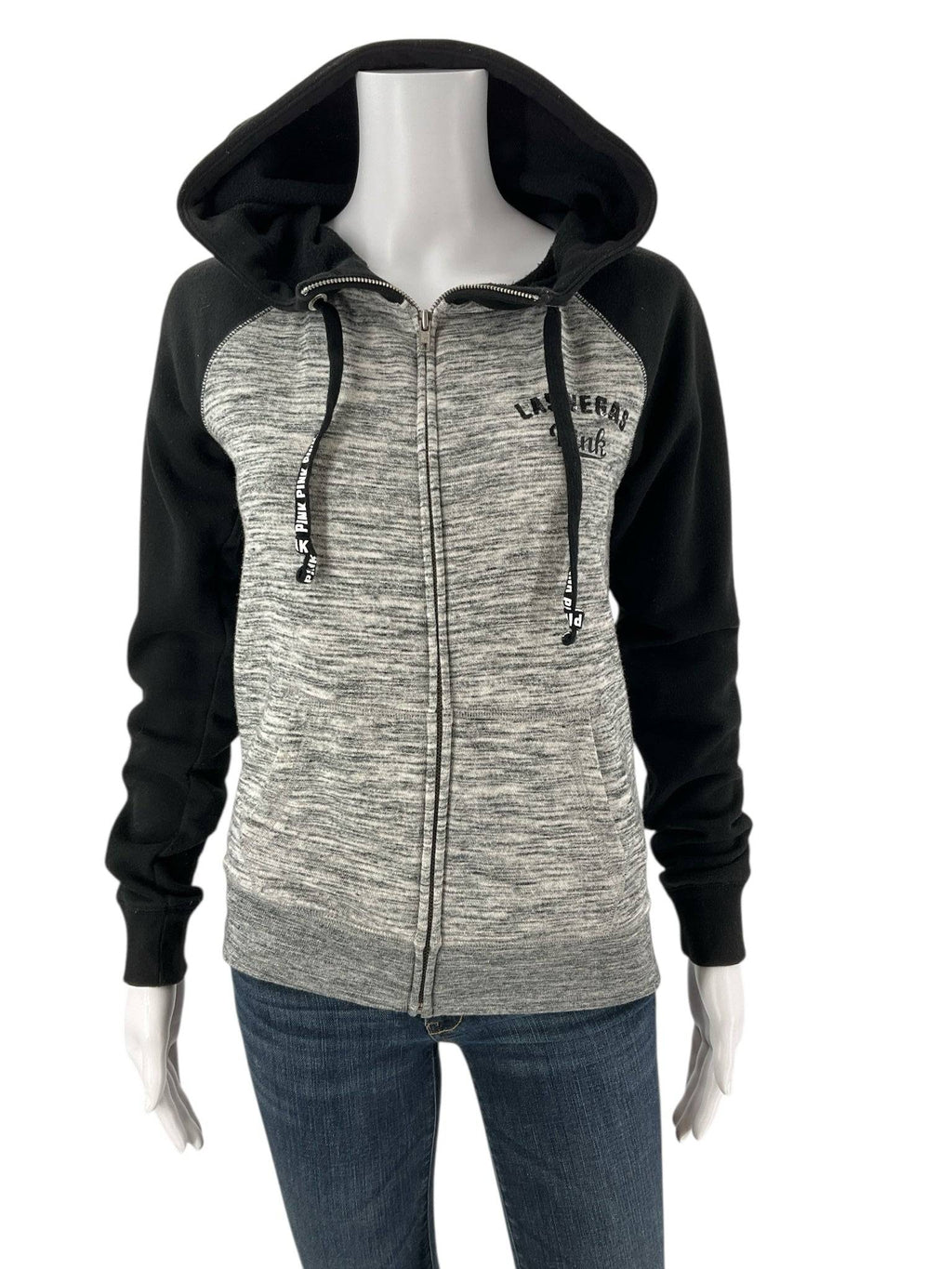 Pink Gray/Black Heathered Jacket - Size XS - Margaret’s Fine Consignment