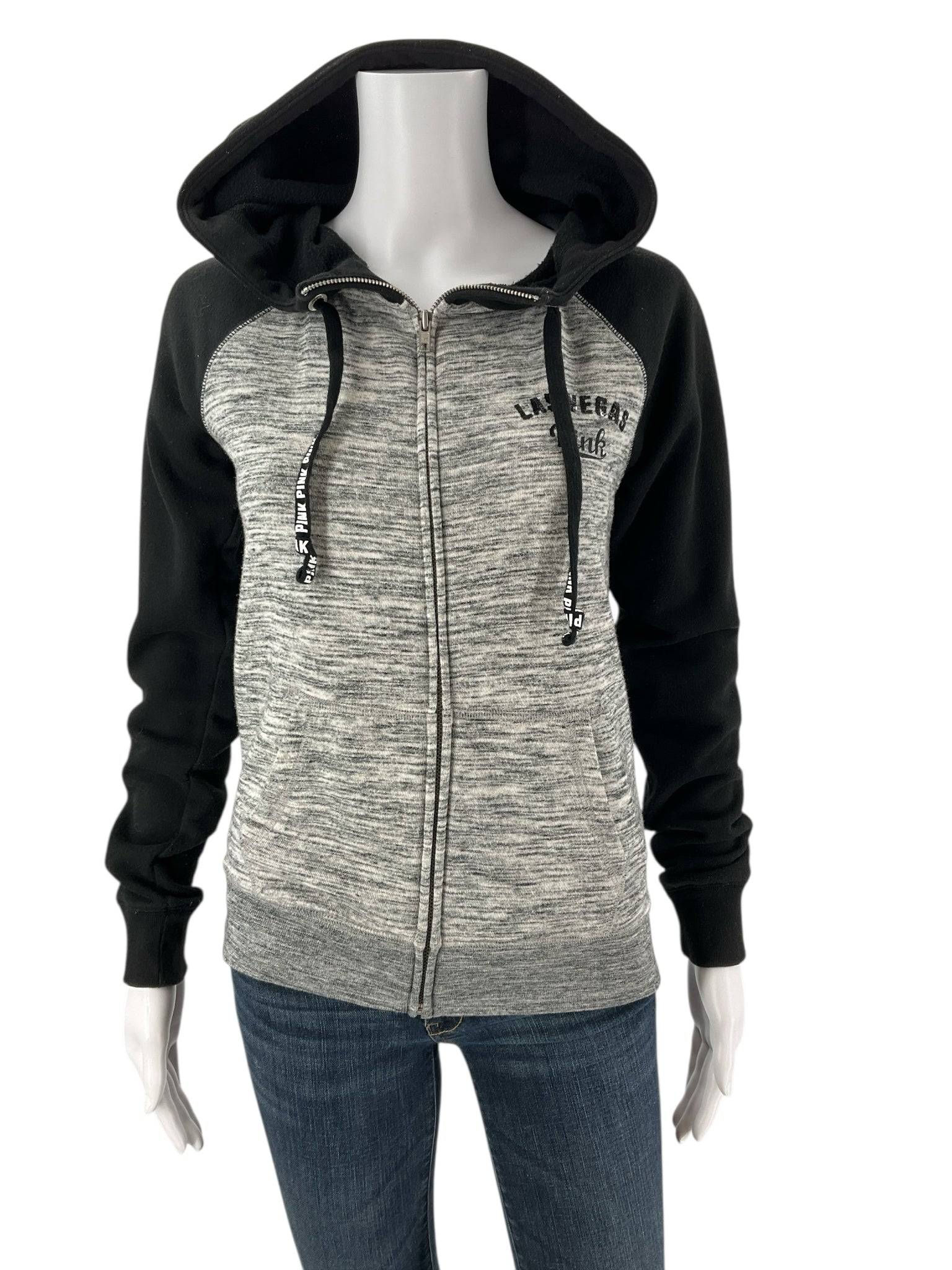 Pink Gray/Black Heathered Jacket - Size XS - Margaret’s Fine Consignment