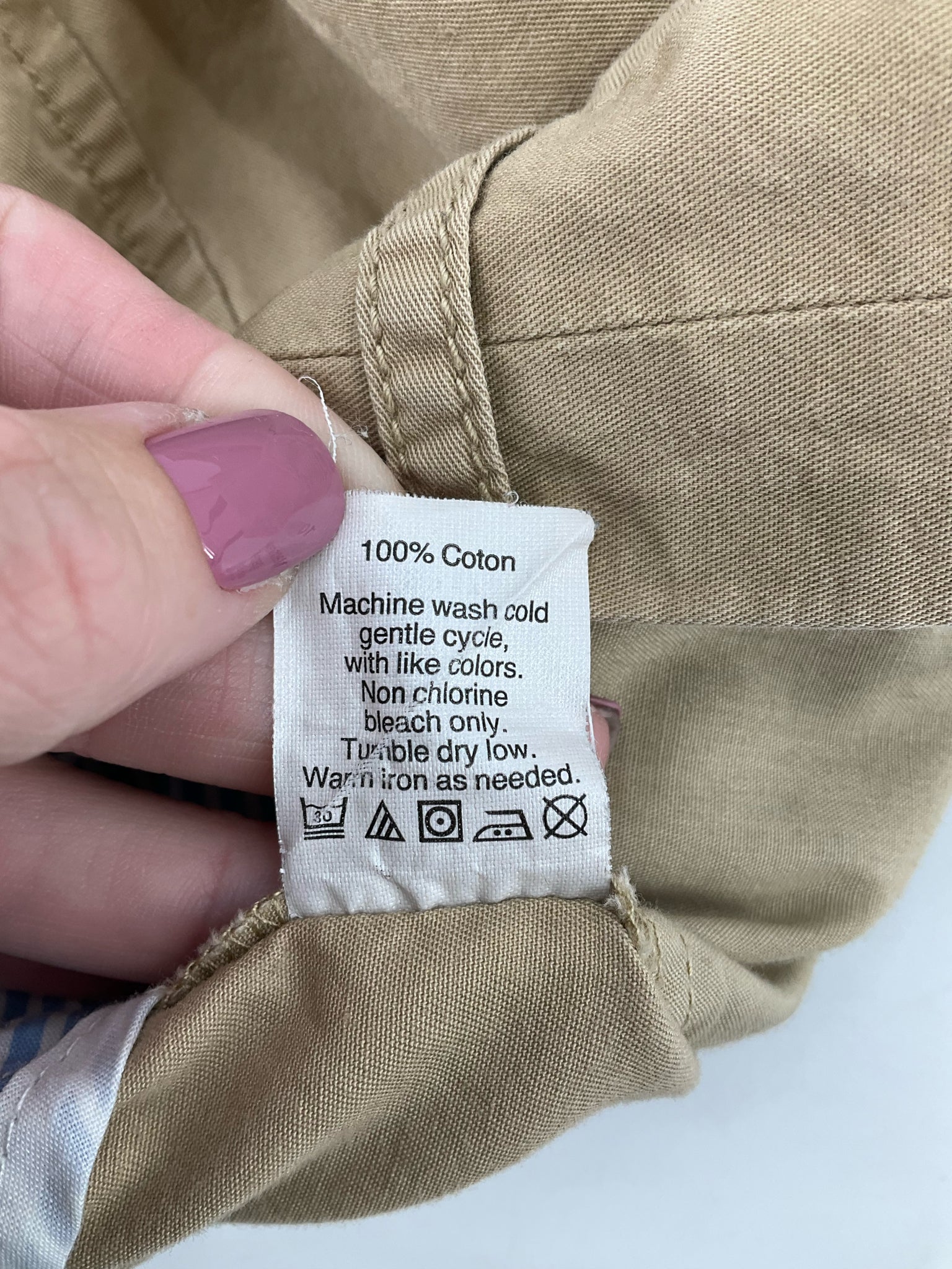 J Crew Khaki Solid Pre-Owned Ladies Shorts - Size 4