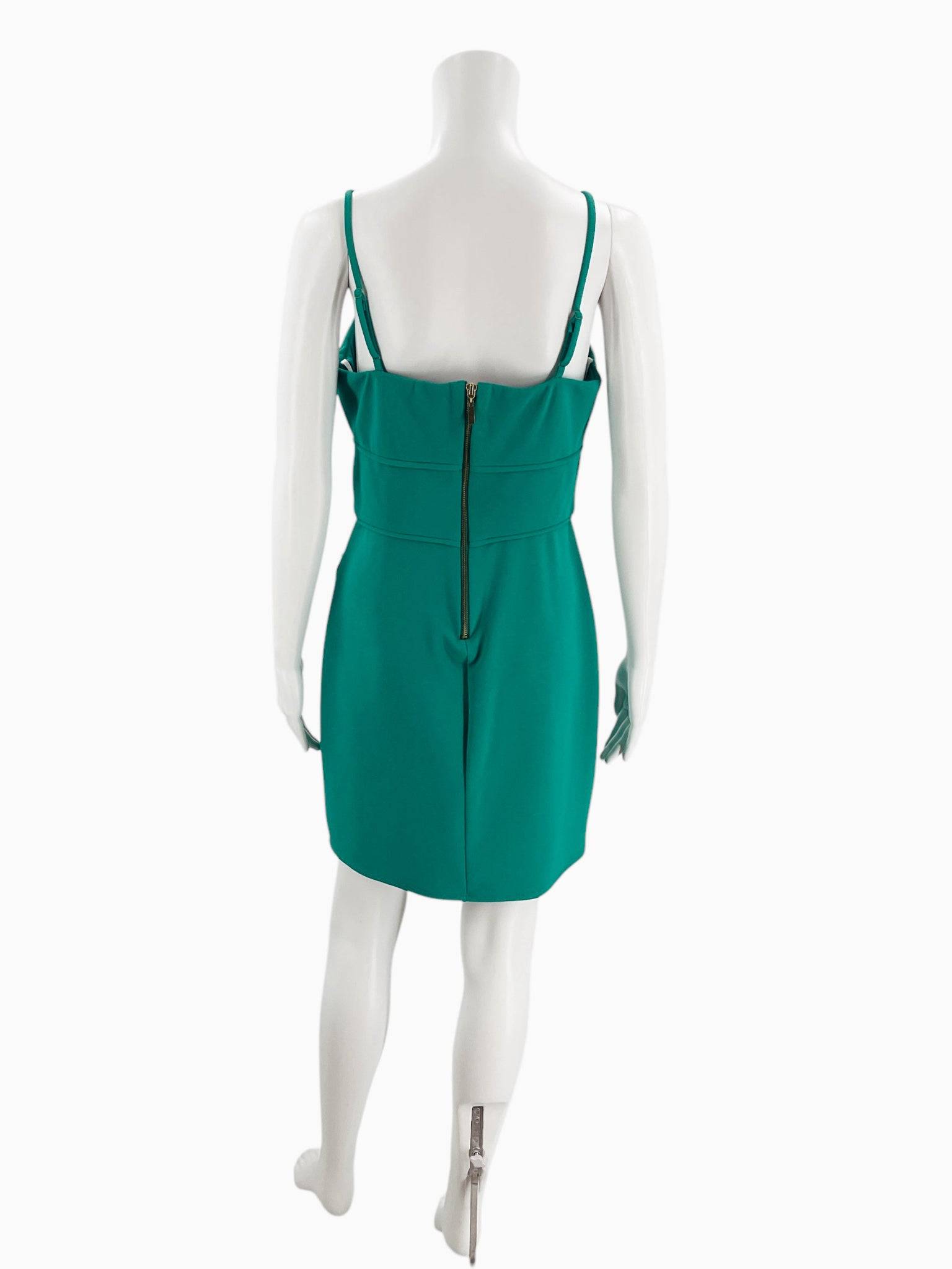 B Darlin Green Pre-Owned Mini Dress - Size 11/12 - Margaret’s Fine Consignment