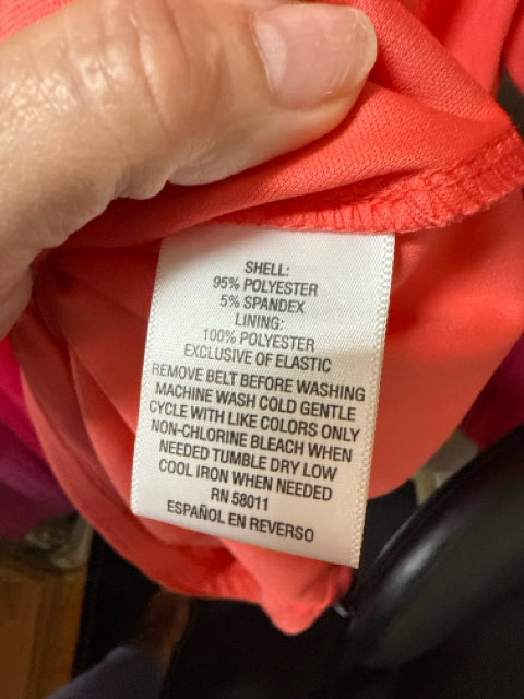 Thalia Sodi Size S Coral Lace Dress - Margaret’s Fine Consignment