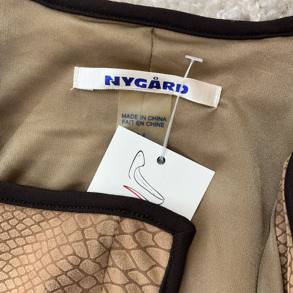 NYGARD Tan Pre-Owned Ladies Jacket - Size Medium