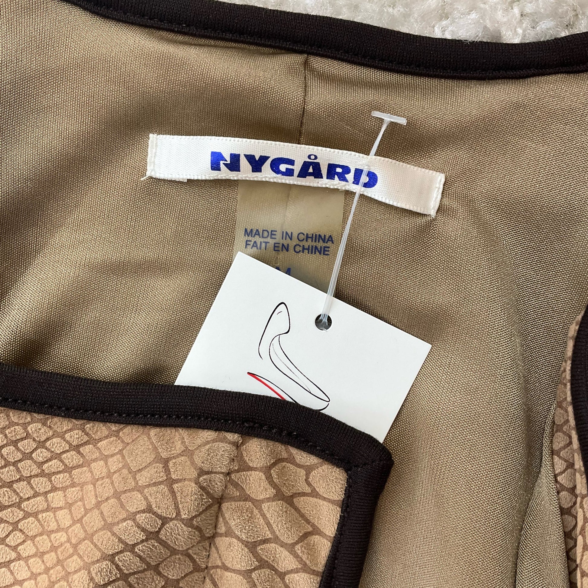 NYGARD Tan Pre-Owned Ladies Jacket - Size Medium