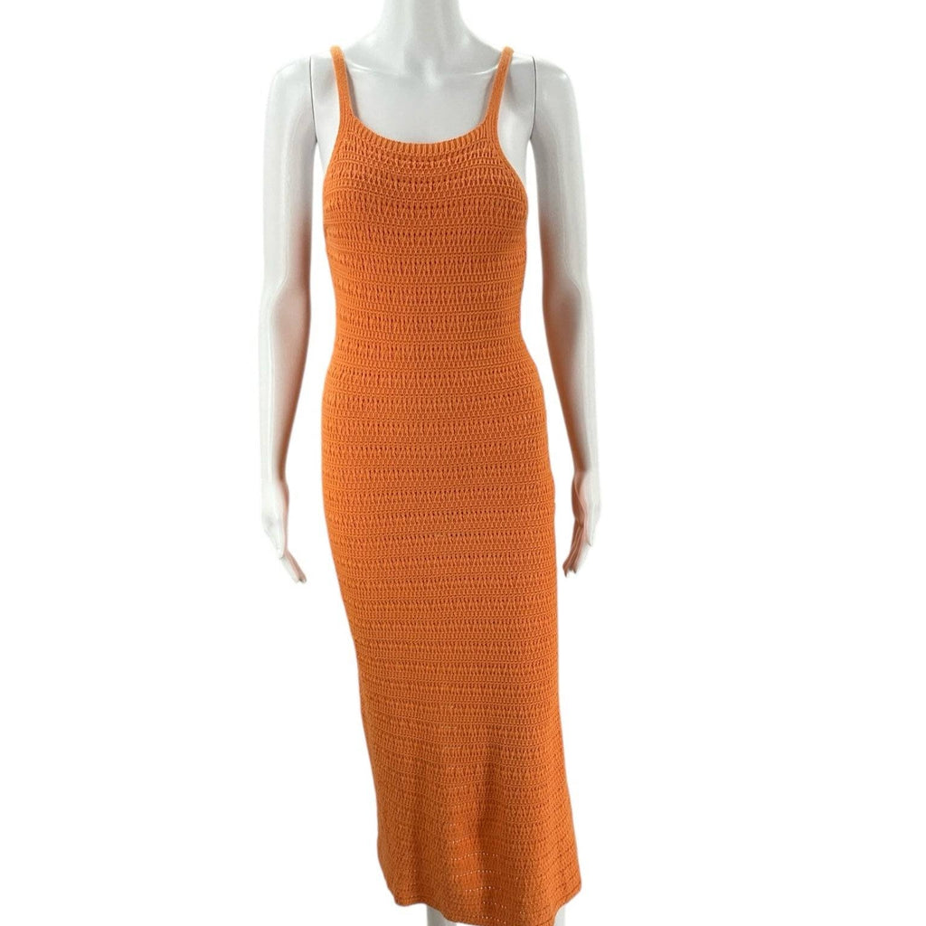 Willow & Wind Orange Knit Pre-Owned Ladies Dress - Size Large - Margaret’s Fine Consignment