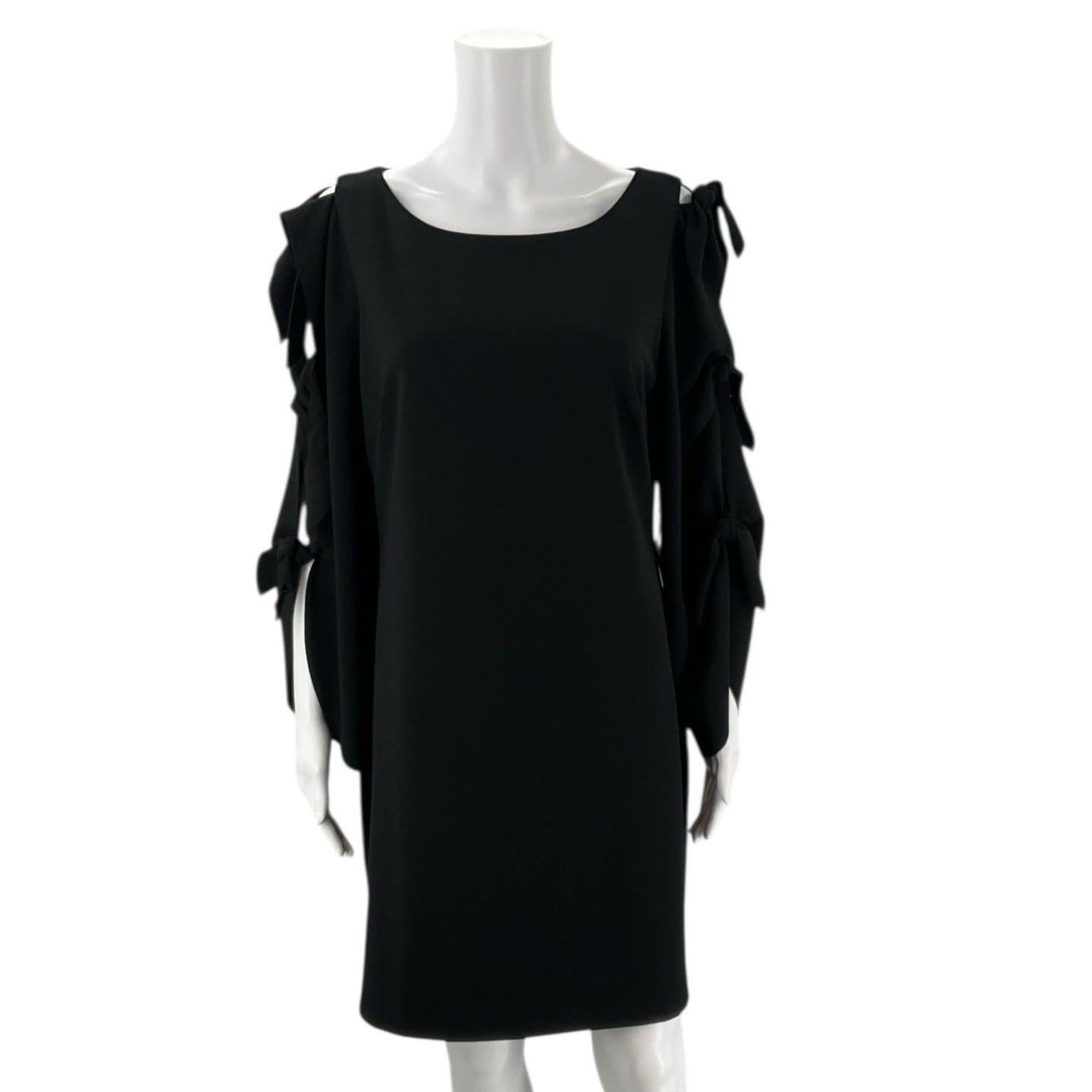 Vince Camuto Black Solid Pre-Owned New with Tags Ladies Dress - Size Large Petite - Margaret’s Fine Consignment