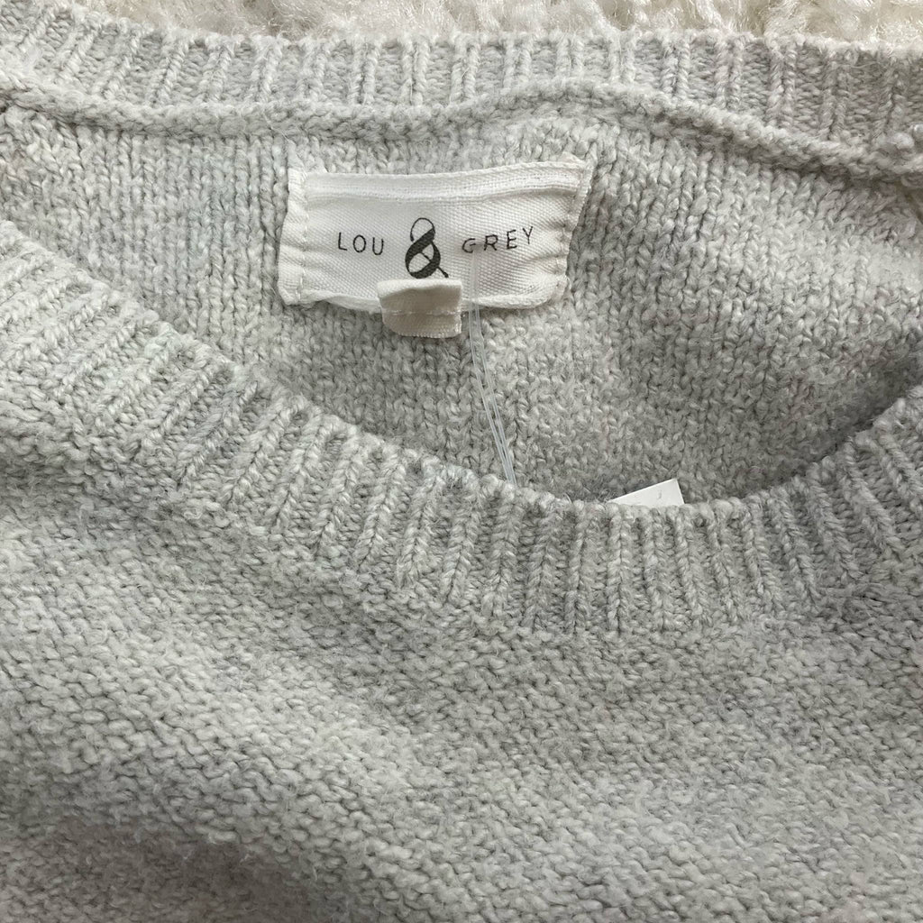Lou & Gray Light Gray Solid Sweater - Size XS - Margaret’s Fine Consignment