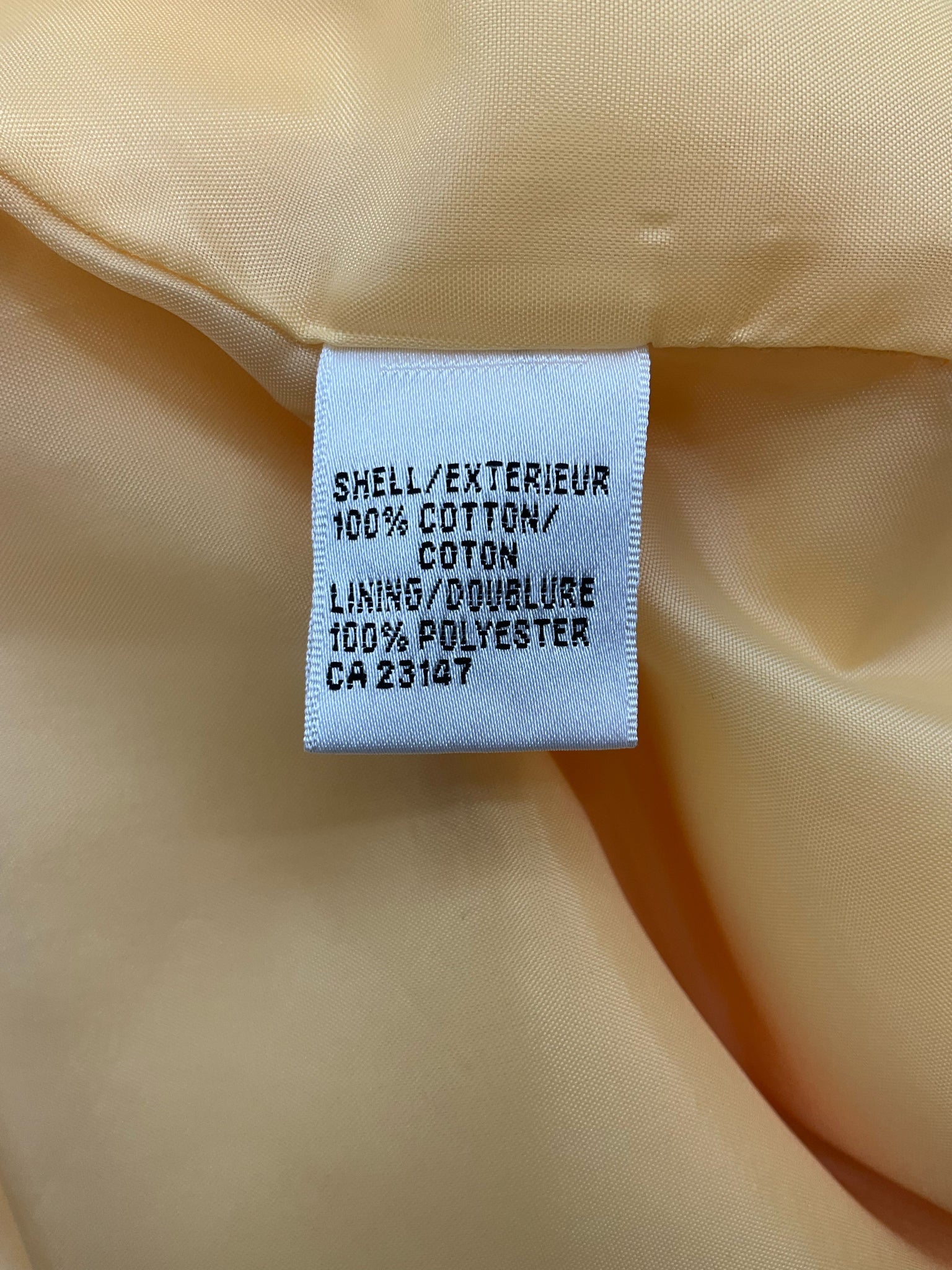 Talbots Yellow Textured Pre-Owned Ladies Dress - Size 8 Petite