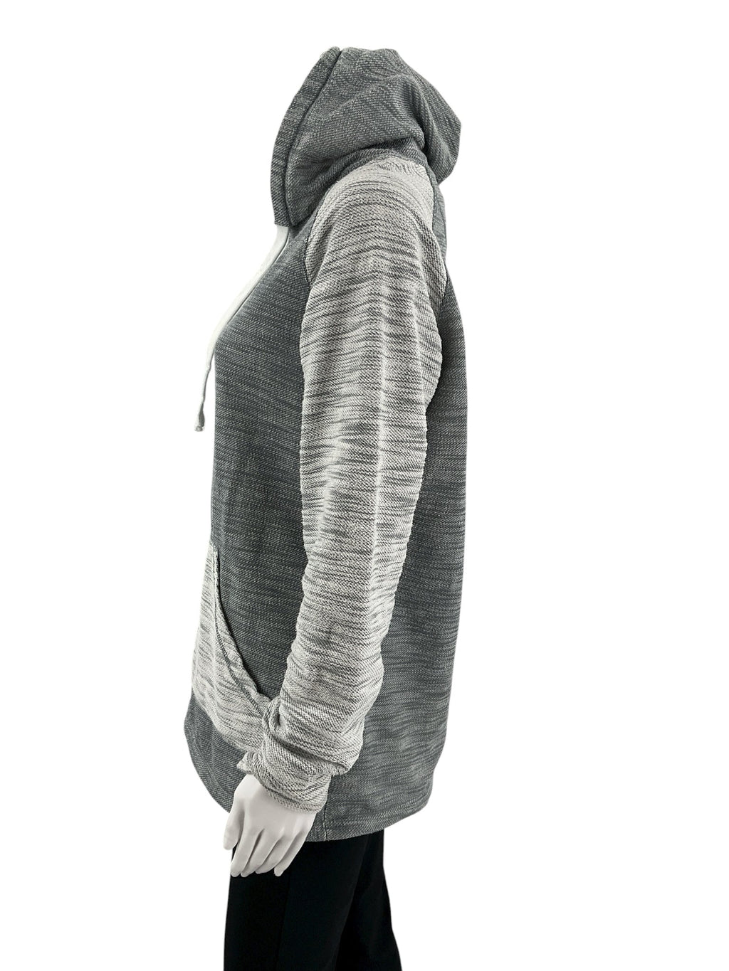 Free Planet Gray Hoodie Pre-Owned Ladies Top - Size Medium