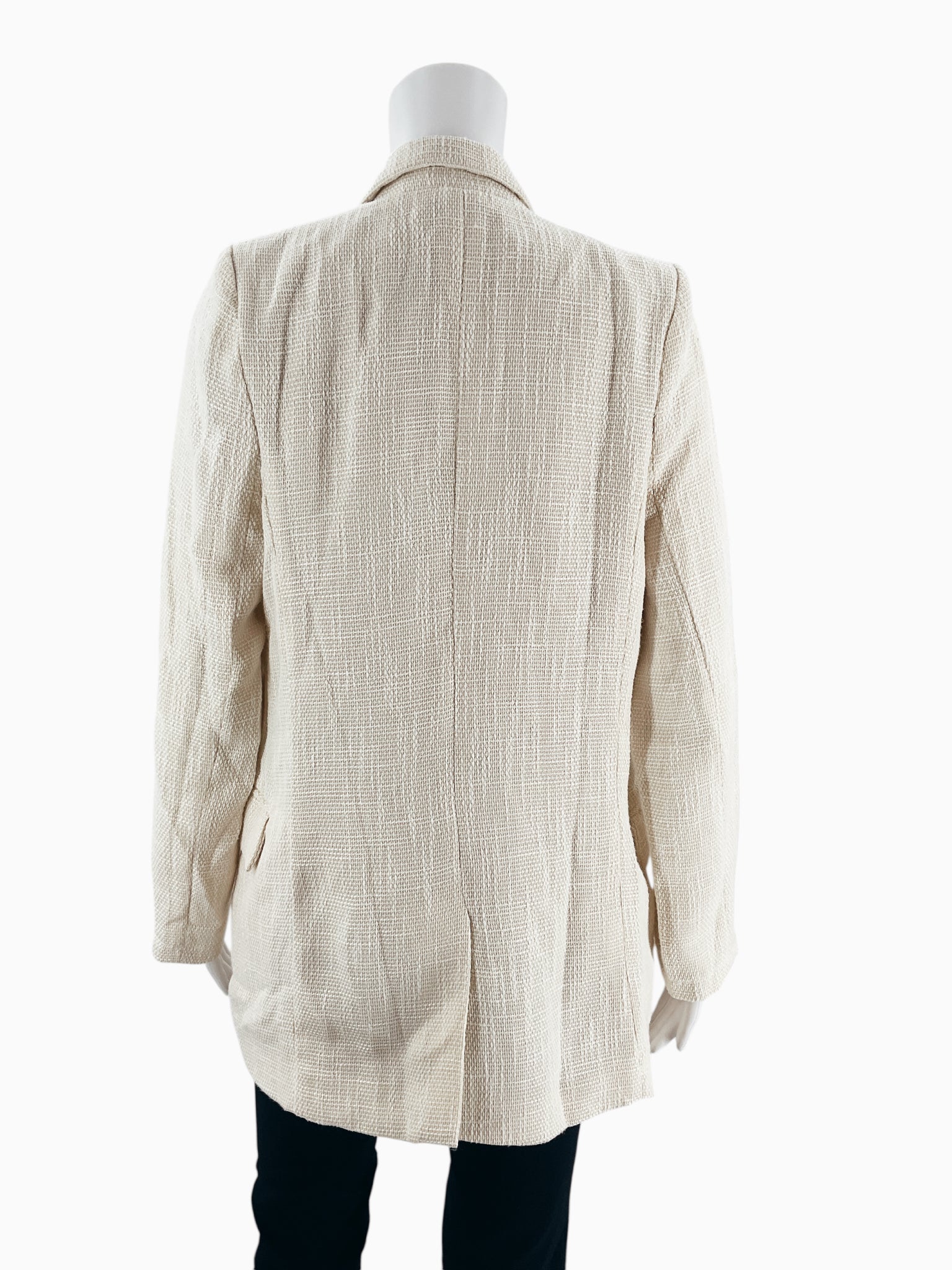 HYFVE Cream Pre-Owned Ladies New with Tags Blazer - Size Large