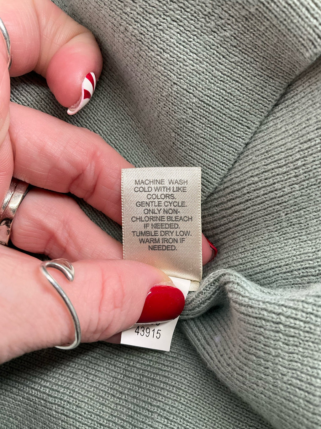 J Jill - sage Solid Pre-Owned Ladies Casual Top - Size S