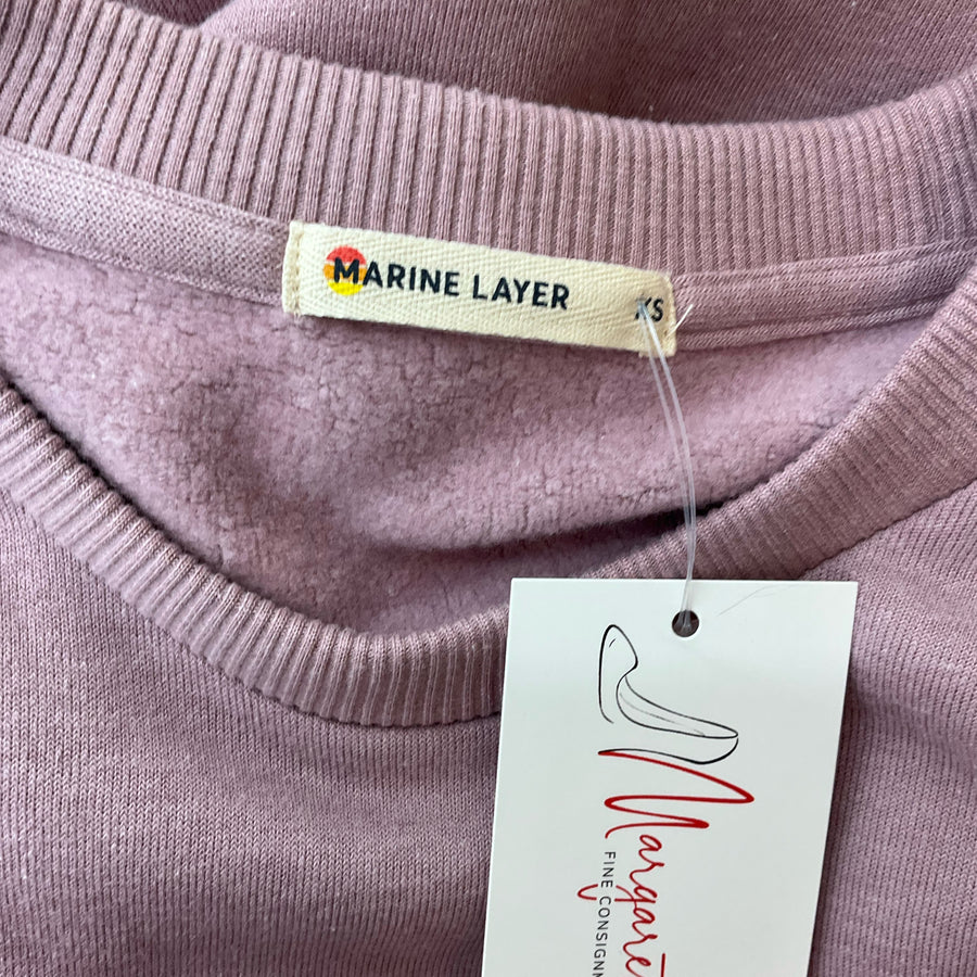 Marine Layer Mauve Pre-Owned Ladies Top - Size XS
