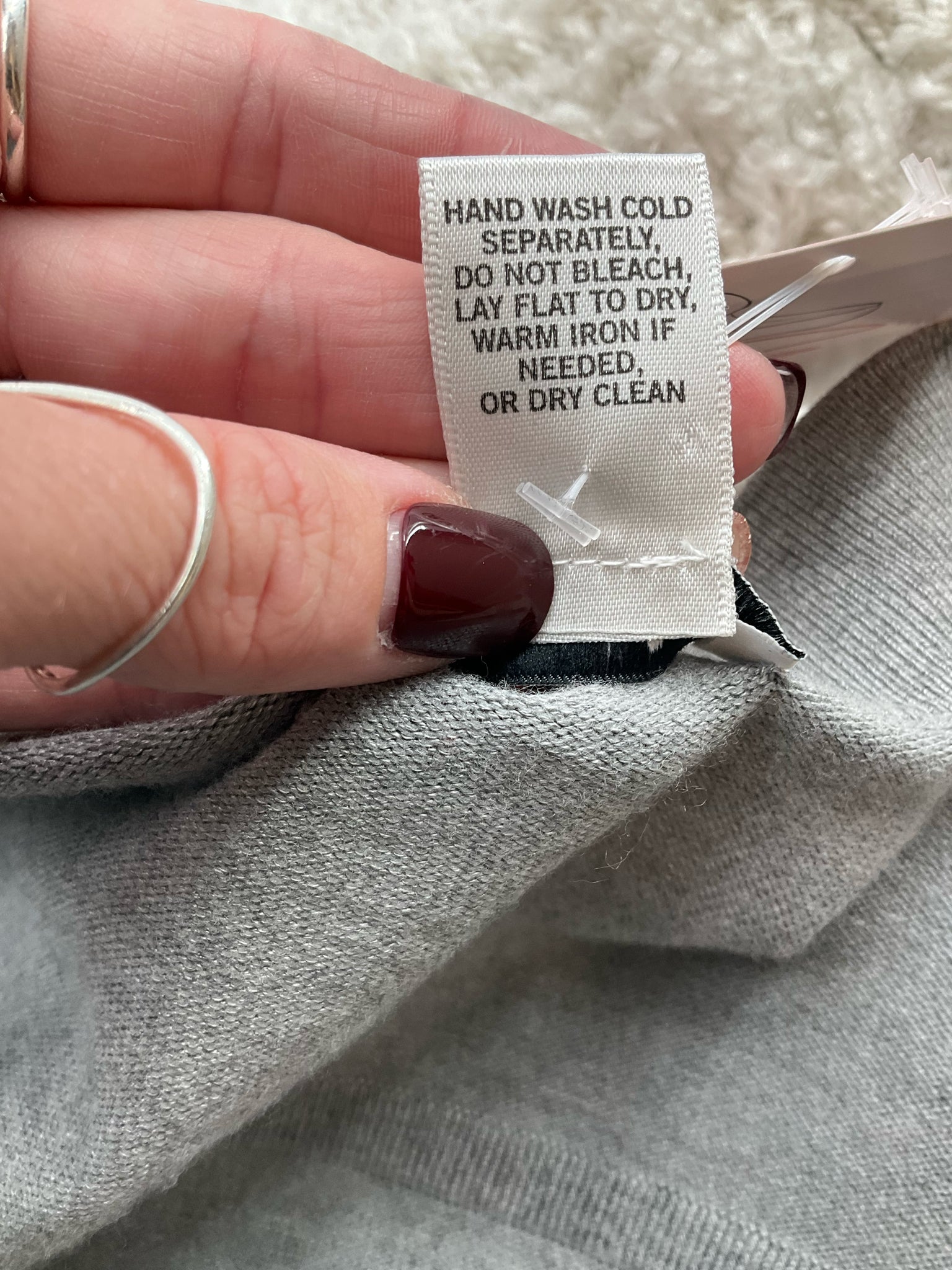 Gray sequined Caché ladies shrug, size large, featuring an open front design, perfect for evening and cocktail events.