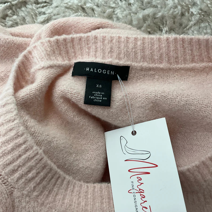 Halogen Pink Solid Pre-Owned Ladies Top - Size XS