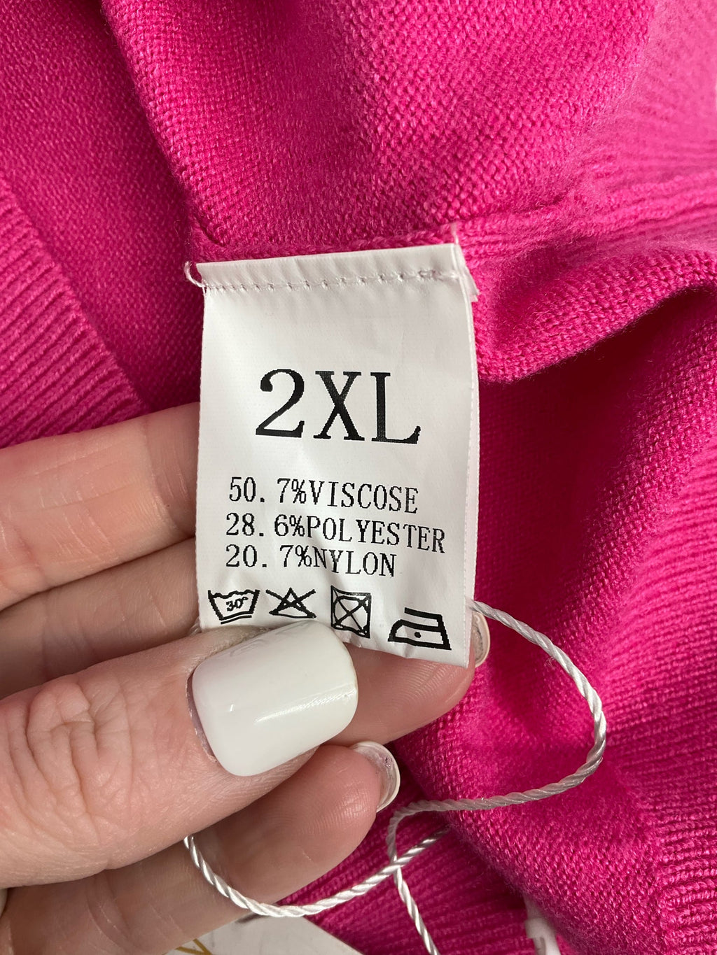 Original Design Pink Solid Pre-Owned Ladies Casual Top -  Size XXL